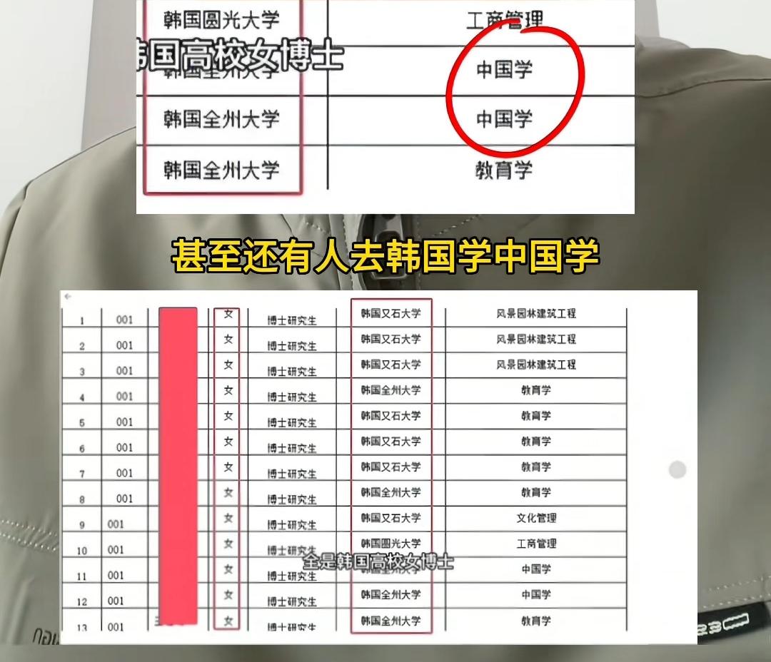 韩国大学的教育质量真高。
（如图所示）韩国有些大学开设了针对中国留学生的两年半速