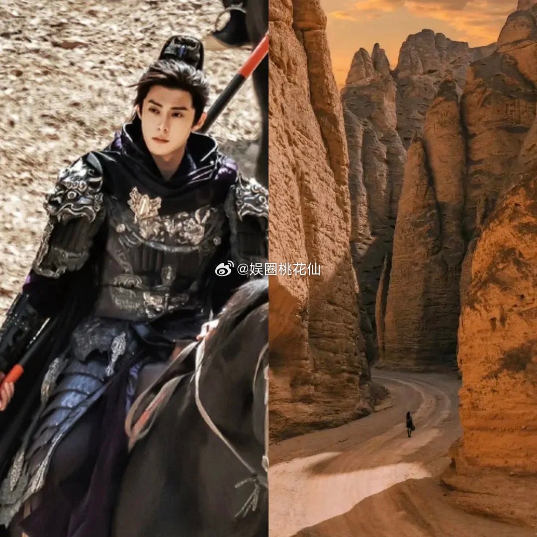 将军风现在热度狂飙！王鹤棣在《将门独后》里的盔甲将军造型直接出圈，颜值与气场双双