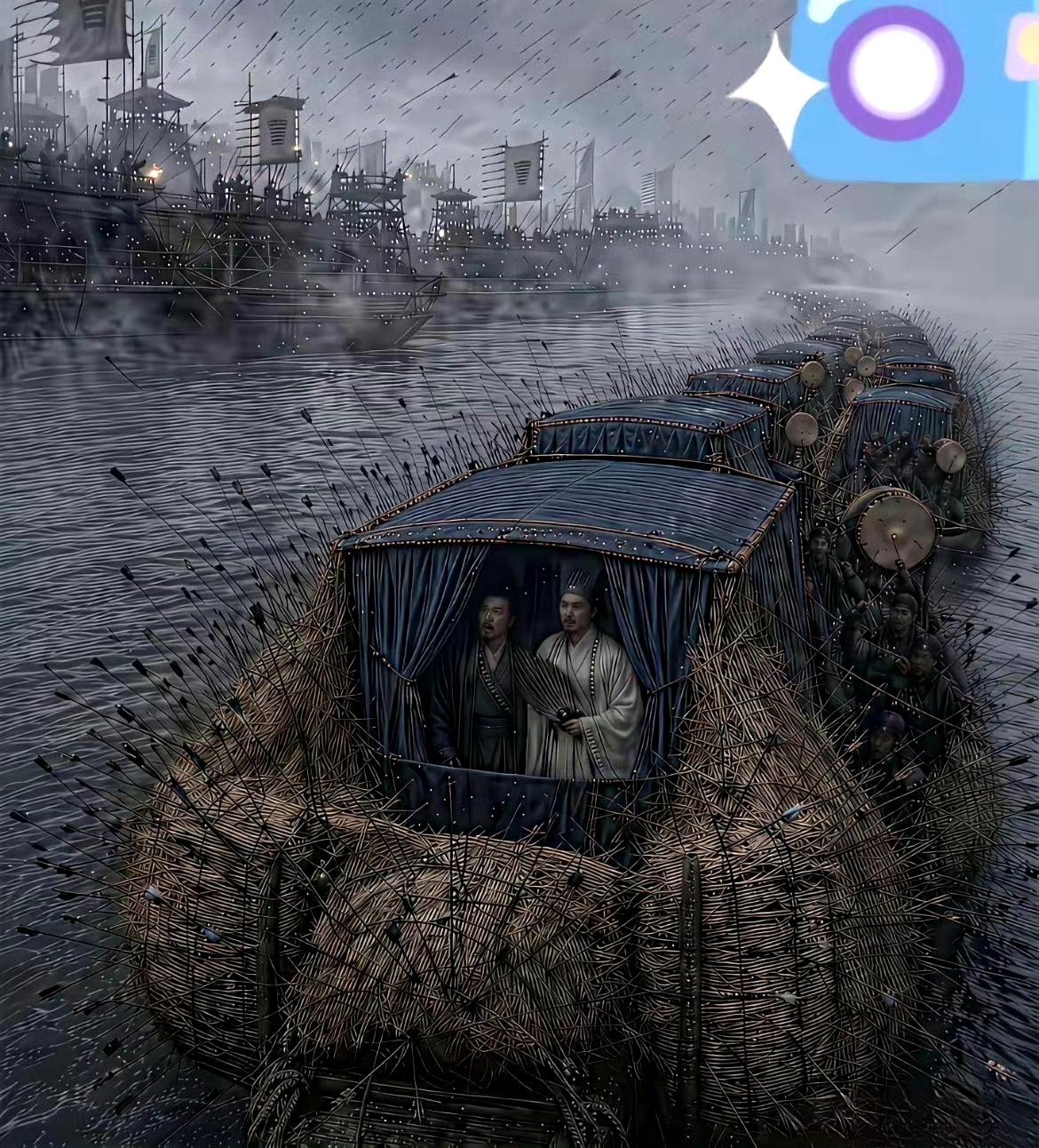 为什么不给门口射箭？