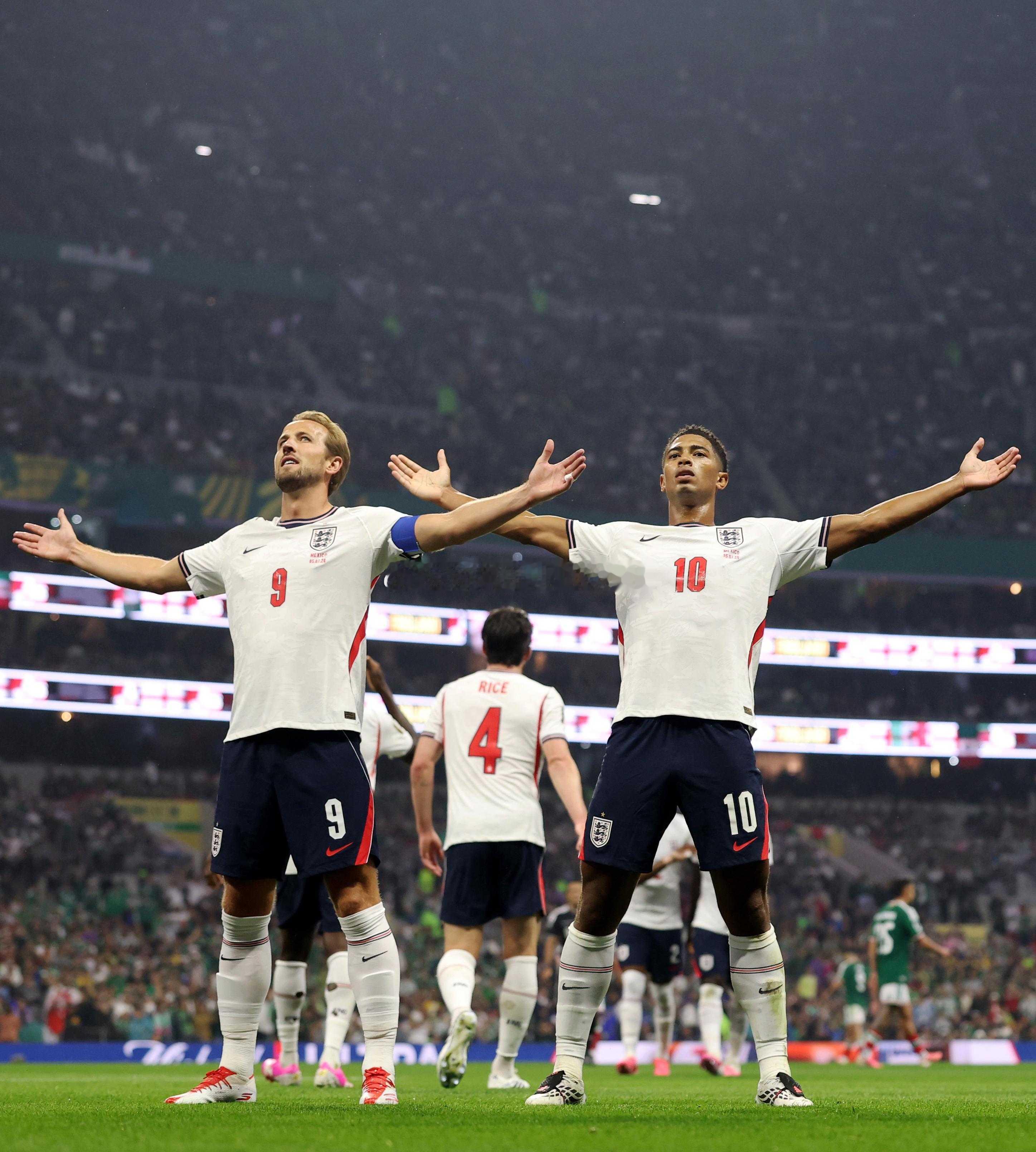 世界杯-十人英格兰3-2墨西哥进八强 贝林双响凯恩传射英格兰3比2墨西哥 北京时
