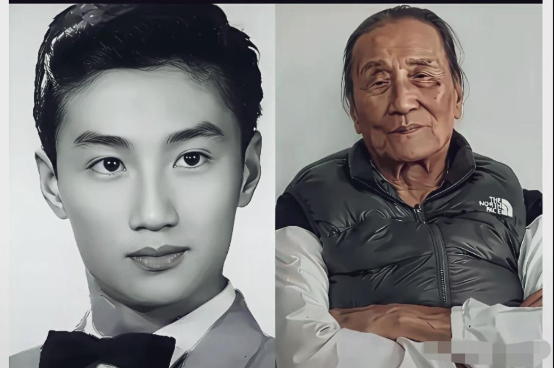 这老头年轻时候可是比他儿子帅气。