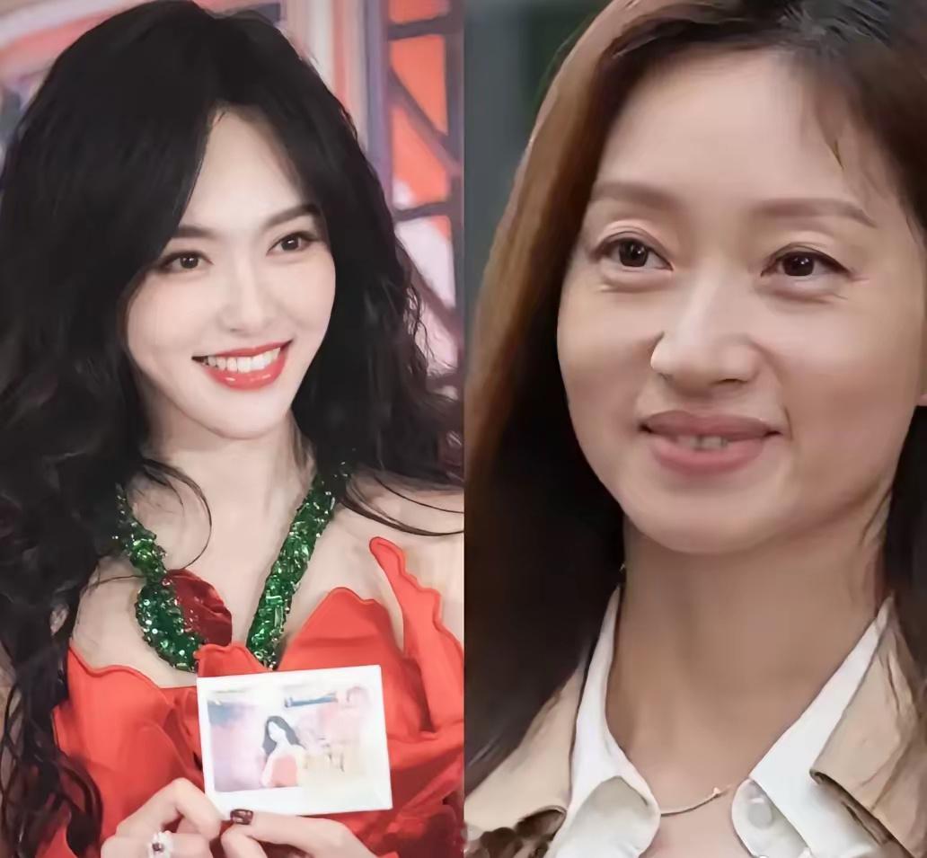 才知道的冷知识：同样是41岁，同样是上海姑娘，甚至两个人还是同班同学，唐嫣和沈佳