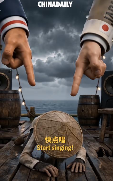 一个1分钟的视频把菲律宾弄破防，菲律宾海警发言人抗议：我们不是猴子

果然还是被