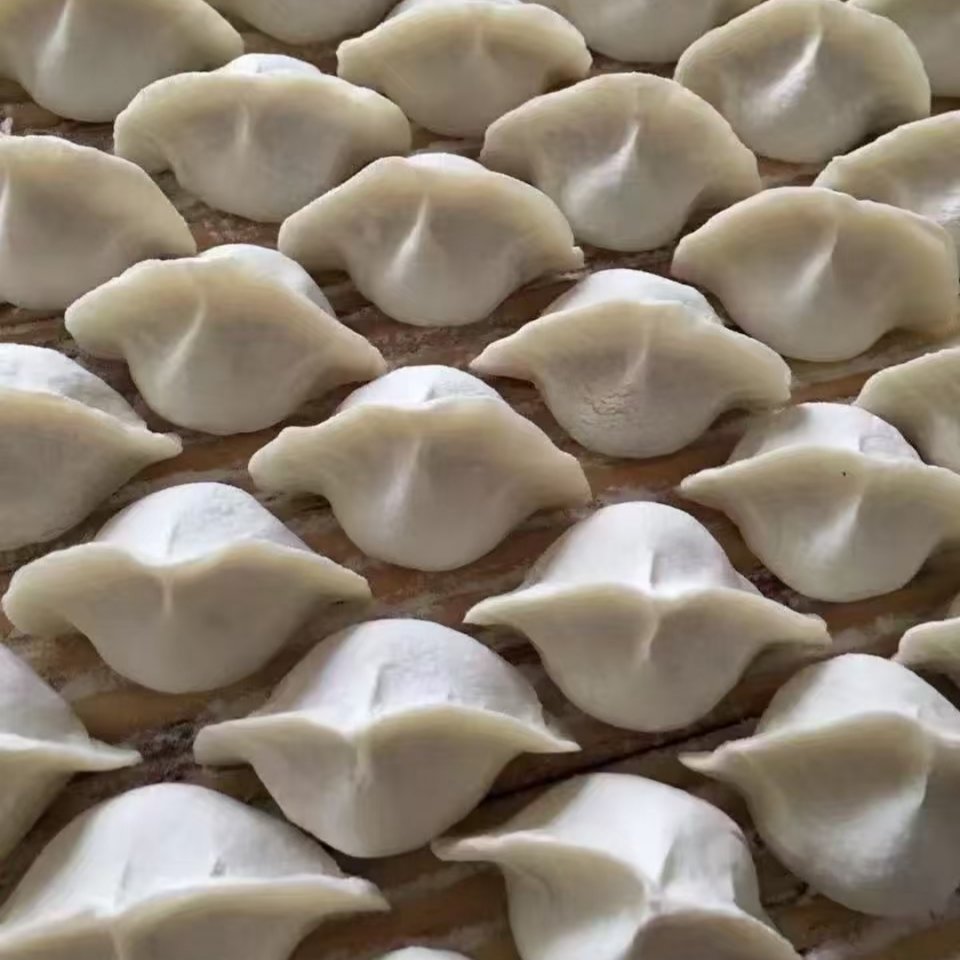 饺子包好了，就等着零点吃了！ 