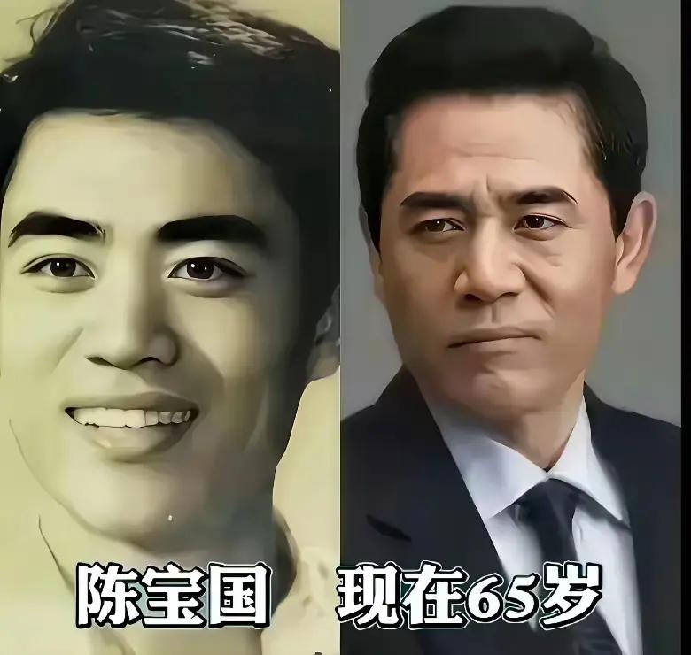 看看这些老戏骨年轻时候的模样，真是大开眼界。
我们熟悉的大多是他们中年、老年的荧