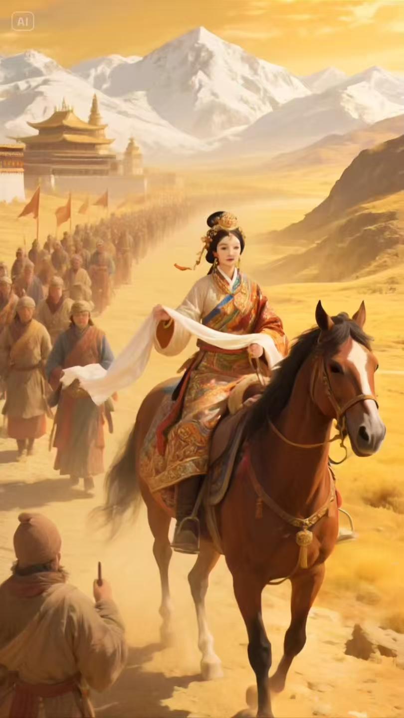 文成公主和亲吐蕃，带去的不是嫁妆，是能灭国的武器
 
你敢信吗？当年文成公主远嫁