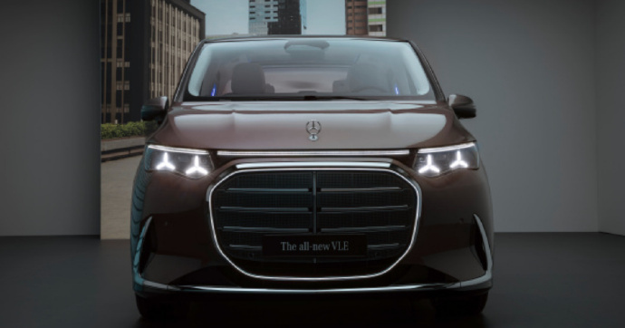 汽车 豪华纯电MPV奔驰VLE正式发布，国内投产！ 