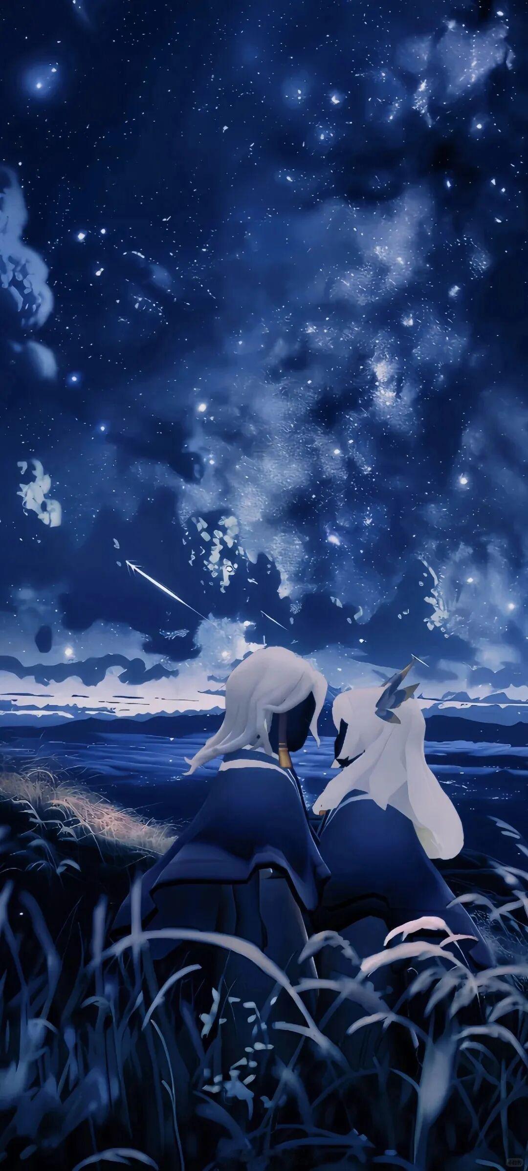 我在星河的尽头去等你，在重生的路上寻你，在熟悉的云野恋你，只为再一次遇见你。——