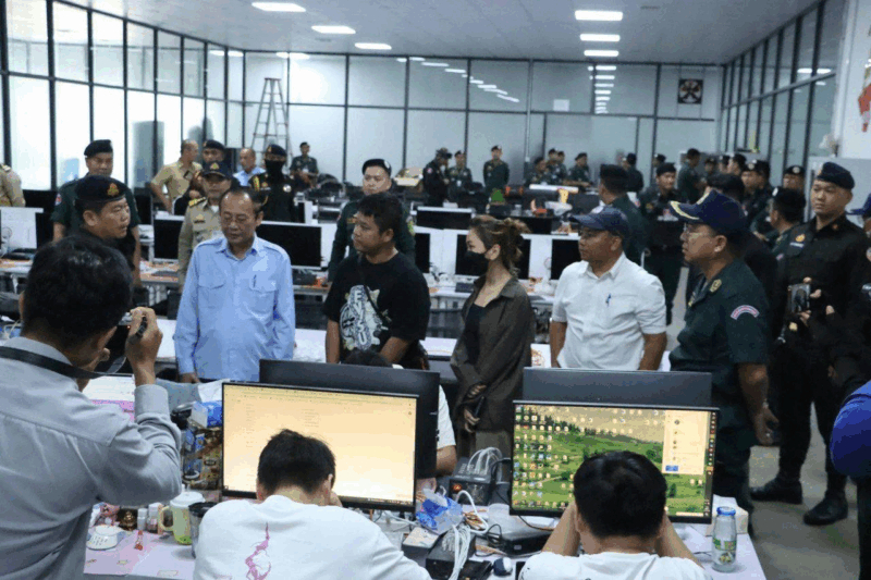 柬埔寨国务大臣柴西纳列近日向26国使节通报打击电信诈骗进展，表示打击电诈是第七届