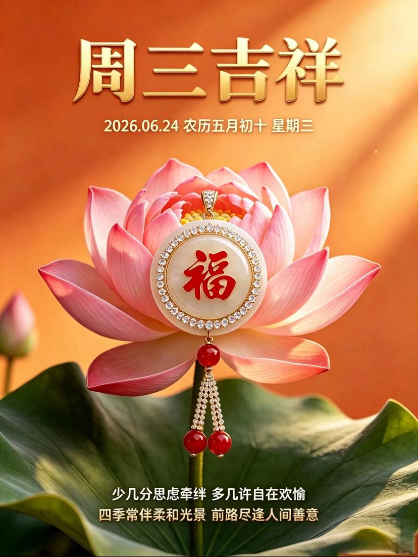🌺2026./6.24常怀暖意.喜乐相依🌺

🌱🌅仲夏晨间的南风，携着暖