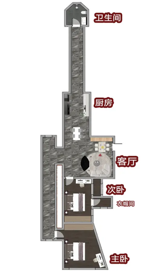这户型，难道是？