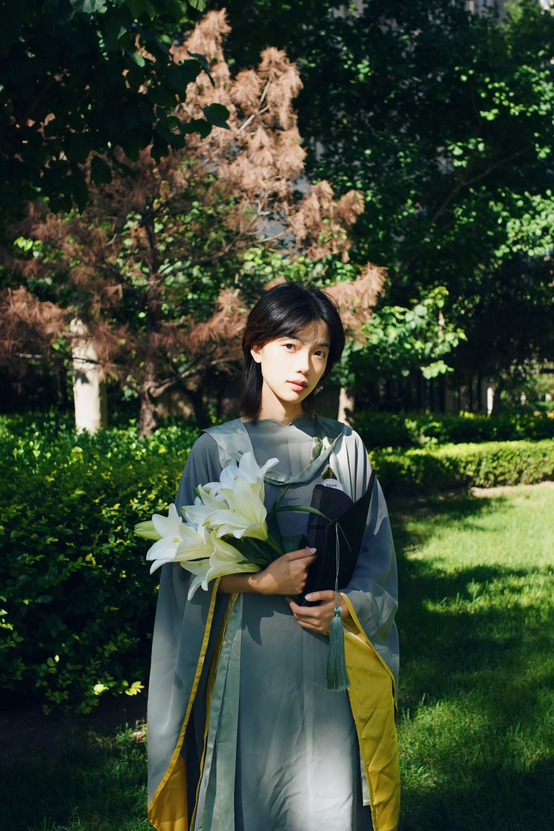 央美摄影师本人的毕业照🎓