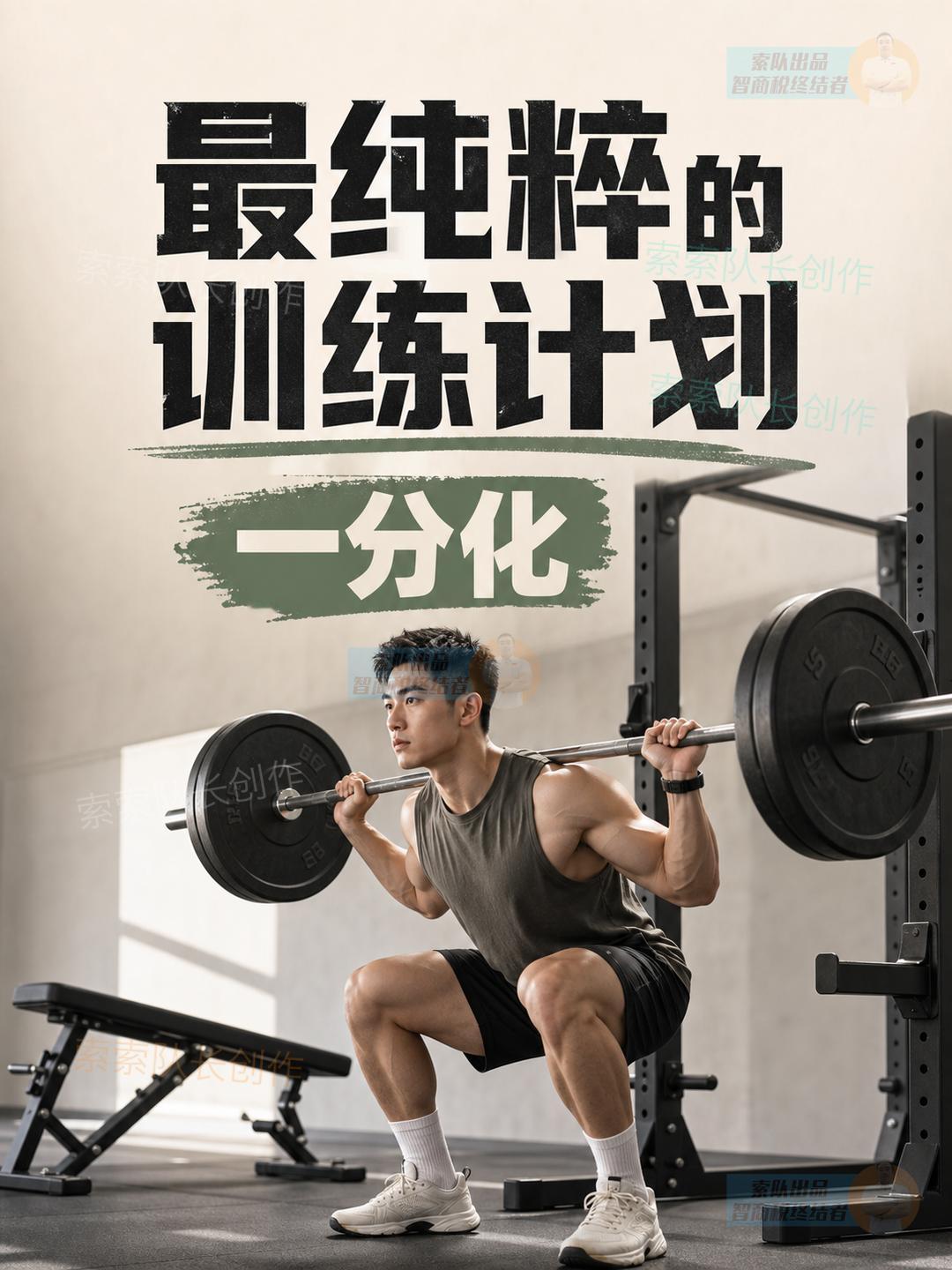 最纯粹的训练法——一分化！