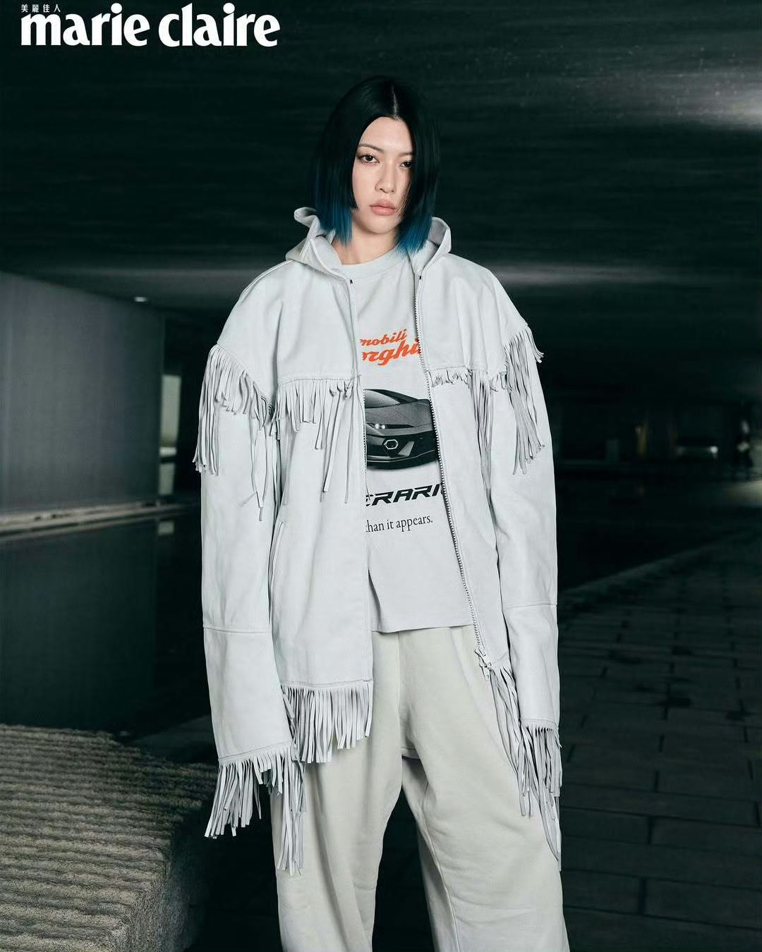 台湾版Marie Claire 八月刊封面日本模特 & 演员三吉彩花Marie 