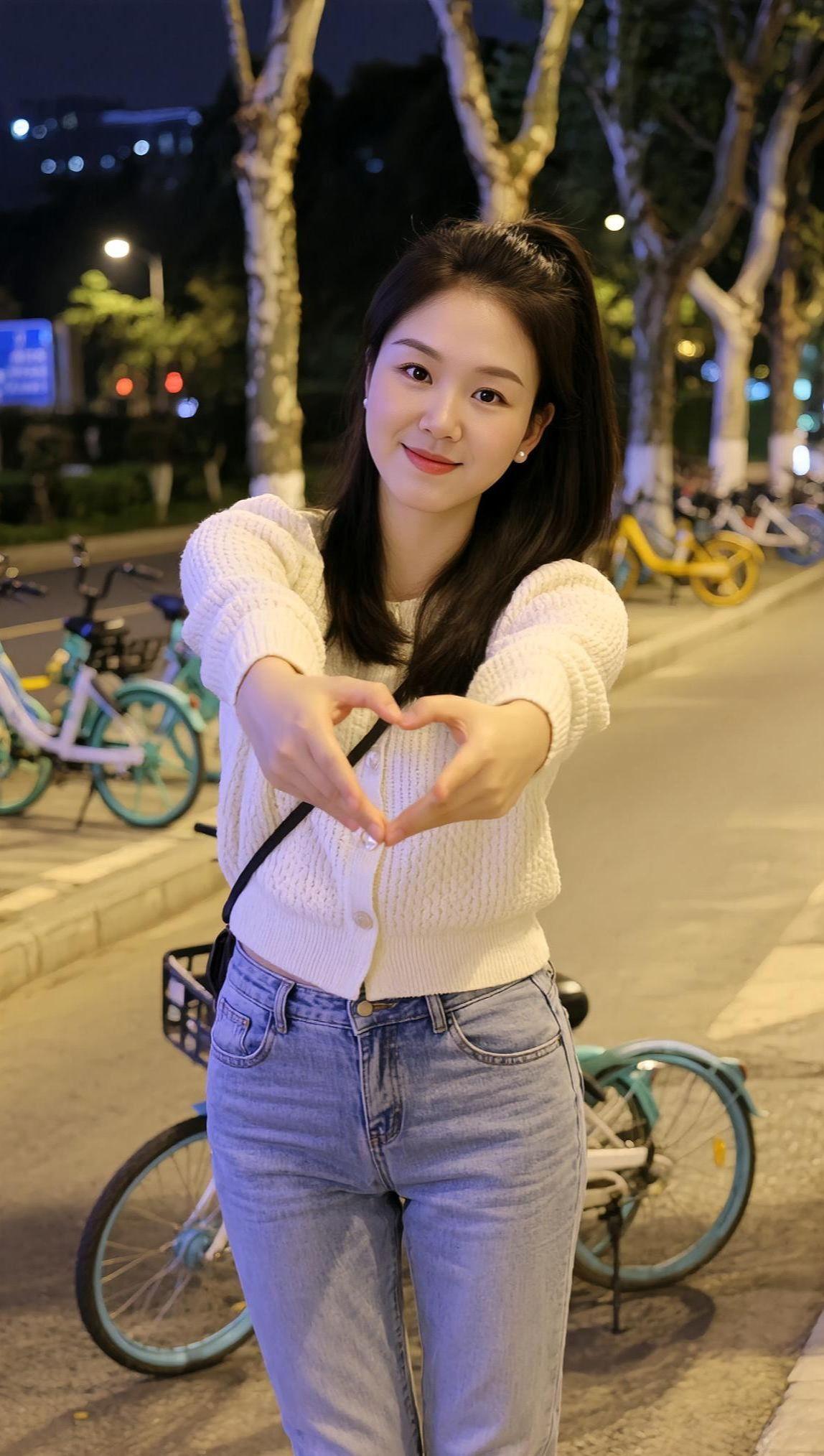 AI夜景生活照 抖音ai创作