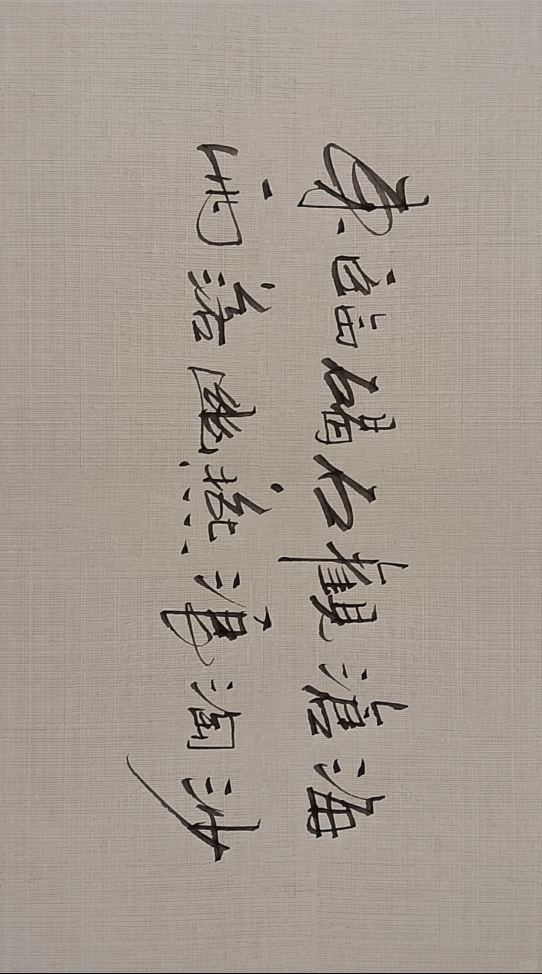 东临碣石观沧海 雨落幽燕浪淘沙 --手写硬笔诗词