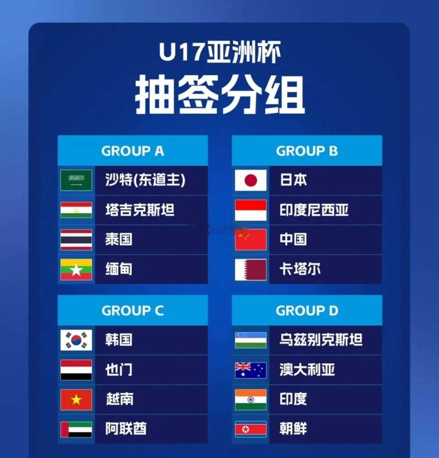 🇨🇳整装出征、 少年赴战！U17国足亚洲杯出征名单正式公布、邝兆鐳、万项、谢