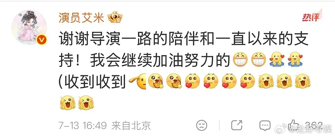 艾米这个回复算不算挑衅 