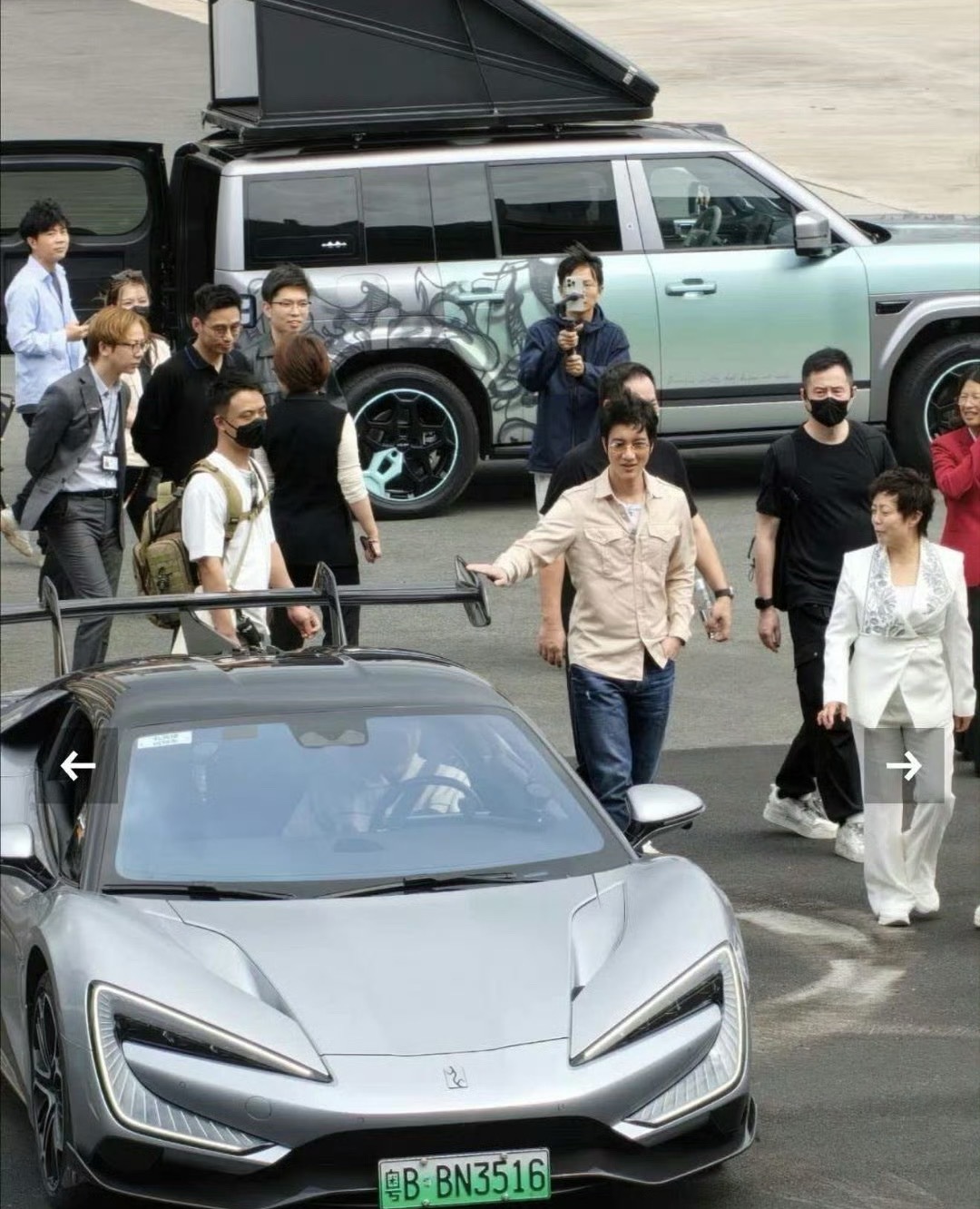 王力宏高规格到访比亚迪副总裁和仰望、方程豹、腾势三大品牌负责人全程陪同这是要成为
