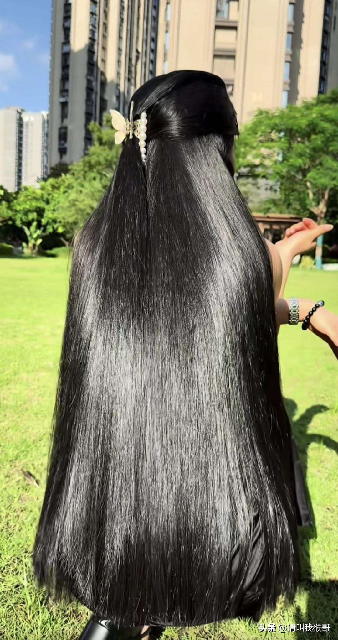 要把头发养成这样，真的要费点精力