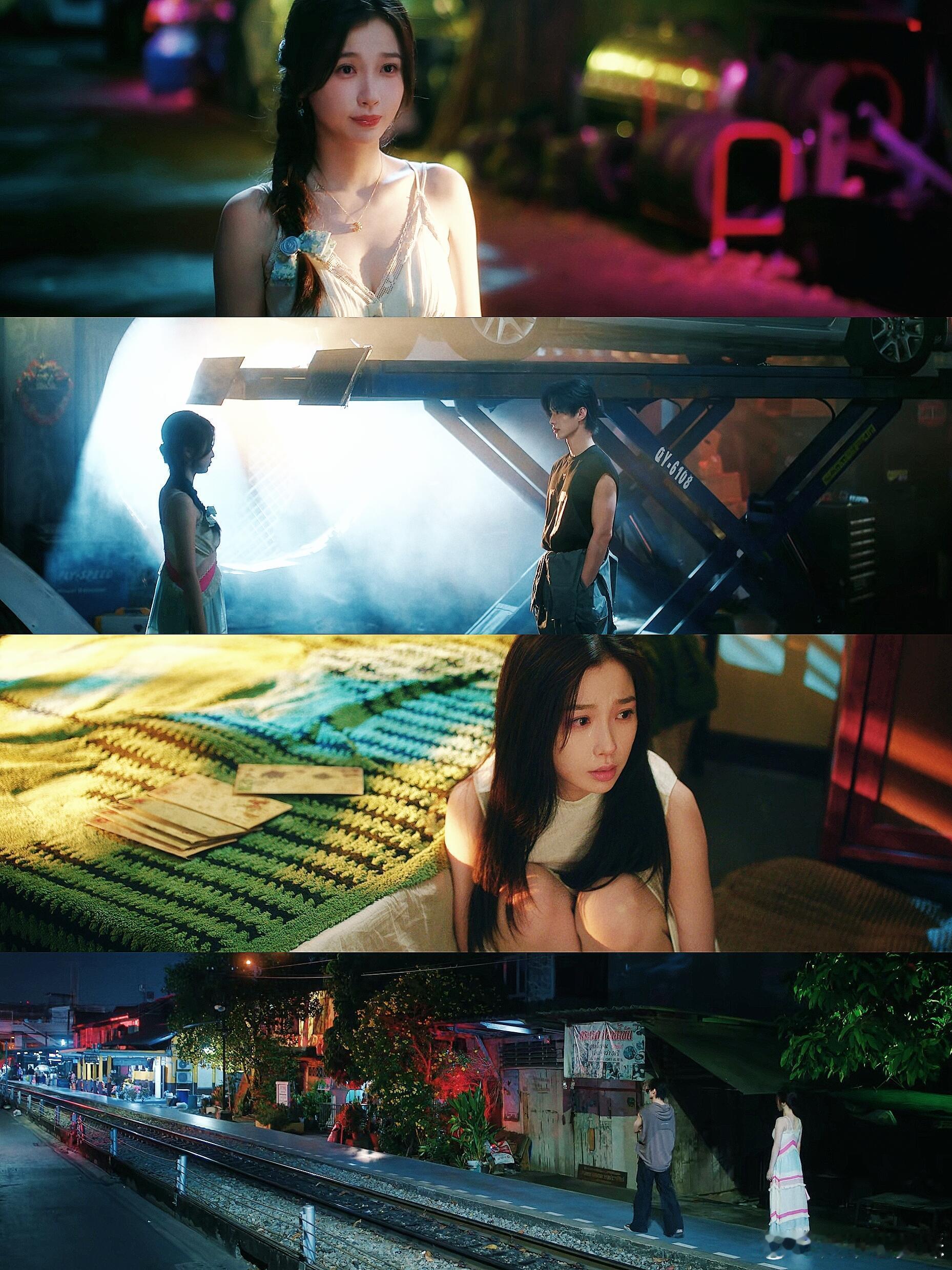 双轨 美术组炫技之作 被双轨的色彩美到失语！每一帧都透着用心，非美术生视角也忍不