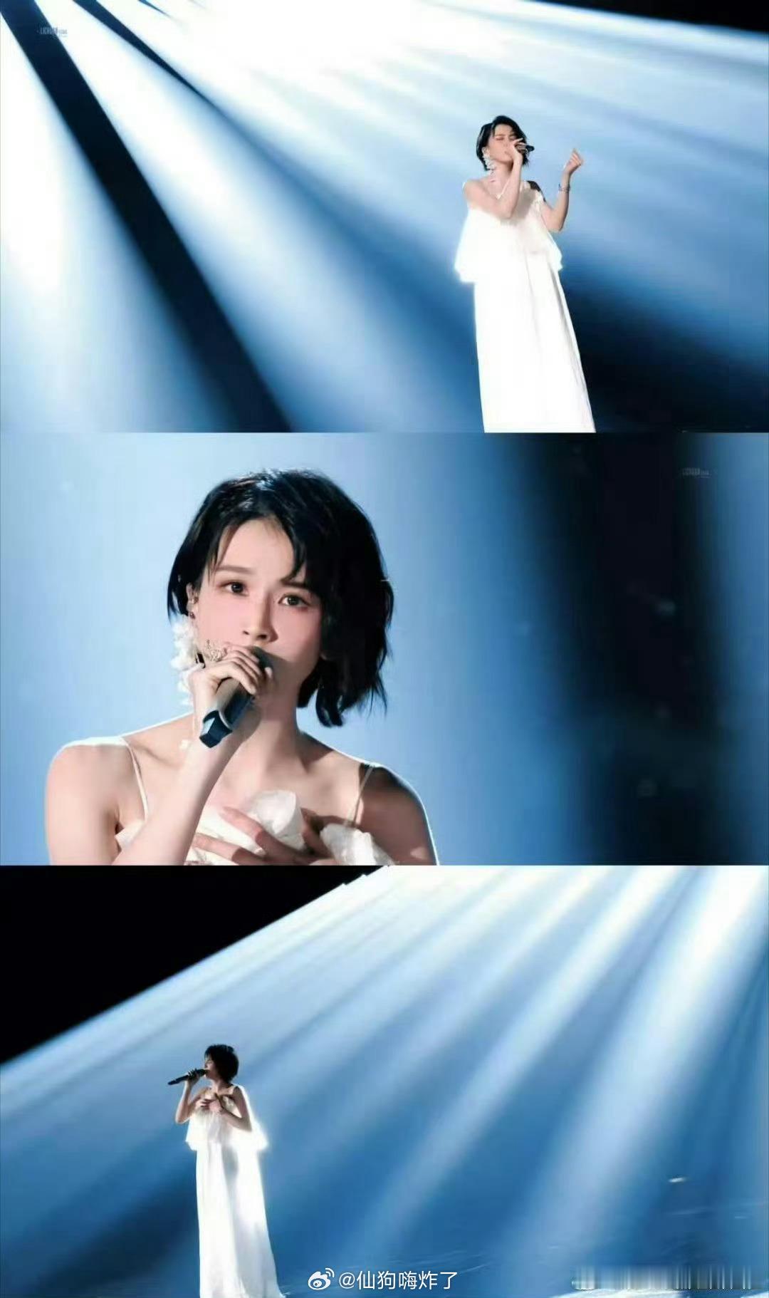 曾沛慈感谢赵兆陪熬夜为了舞台完美呈现，赵兆陪着曾沛慈熬无数个深夜。她直白道出心中