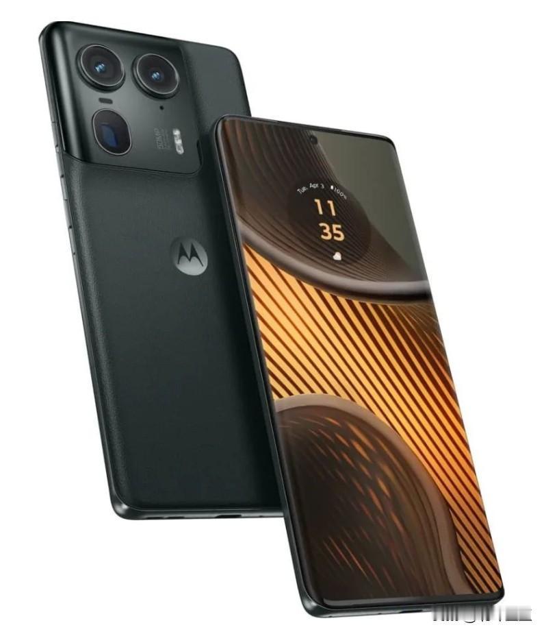 日前，摩托罗拉的新款手机moto X50 Ultra终于露出了真容。该机采用曲面