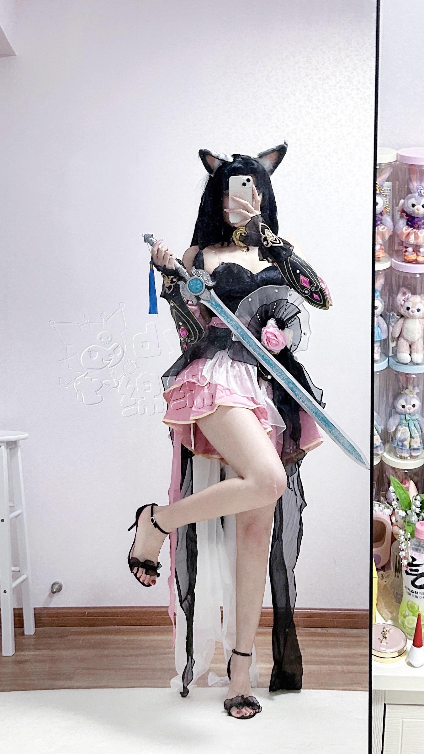 胡桃糕手。当你朋友想玩cosplay