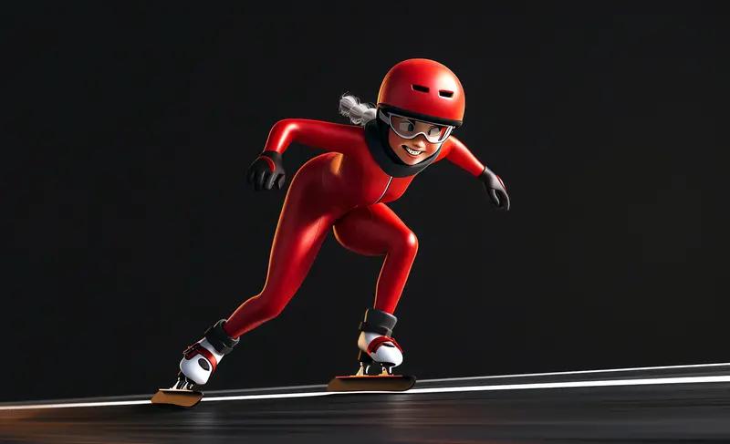 2月10日米兰冬奥会短道速滑男女混合团体接力半决赛第二组，出现超戏剧性一幕。美国