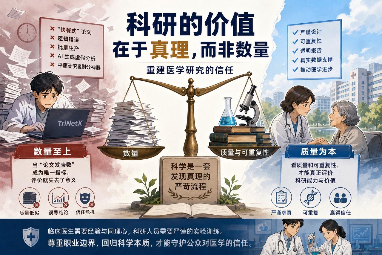 【医学论文正在变成一种“简历通胀”的投机工具】

现在的医学研究领域正面临一场严