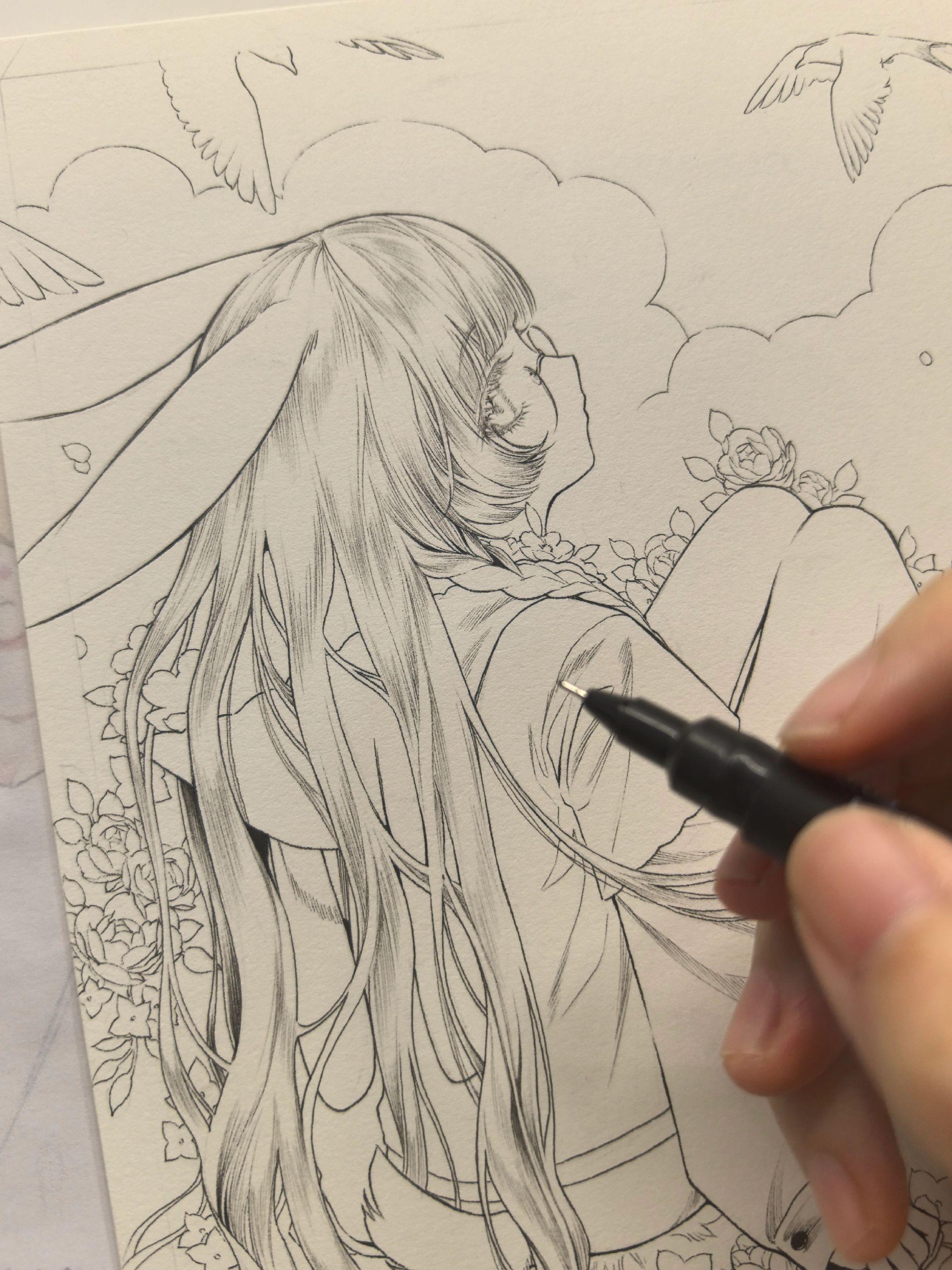 手绘 绘画 画画 稿件展示