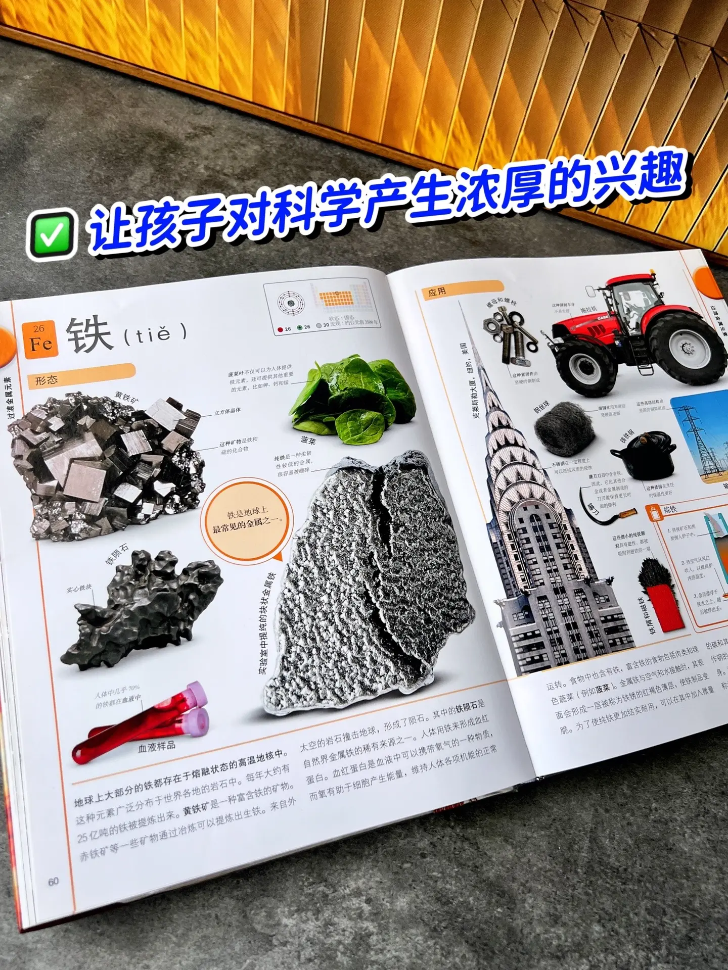 不愧是DK出品，从来没让人失望过！一本精致到极致的化学元素的科普书，用...