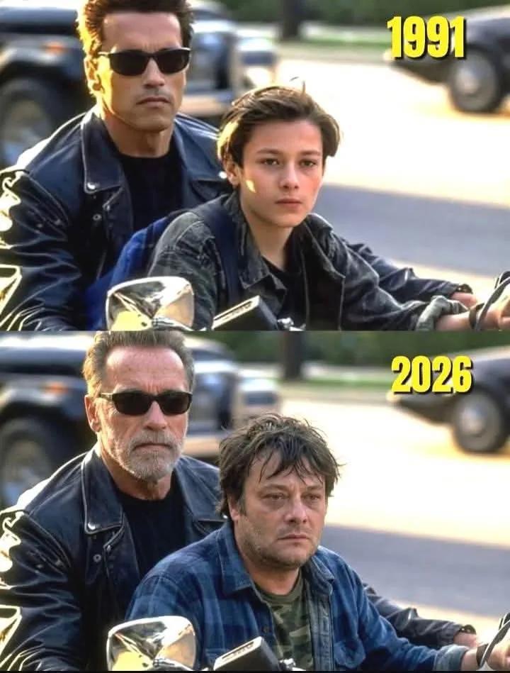 《终结者2》主演35年的前后对比 
