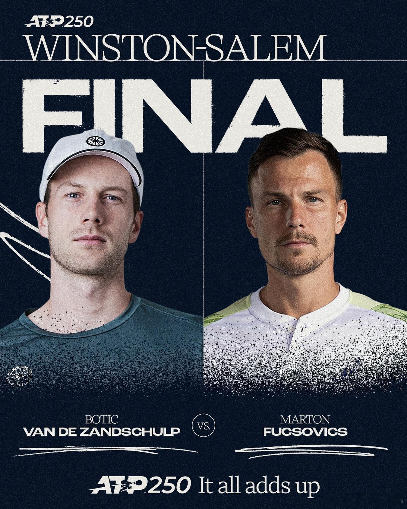 ATP250 温斯顿·塞勒姆站决赛赛程📅🎾中心场⏰不早于周日凌晨5:00 范