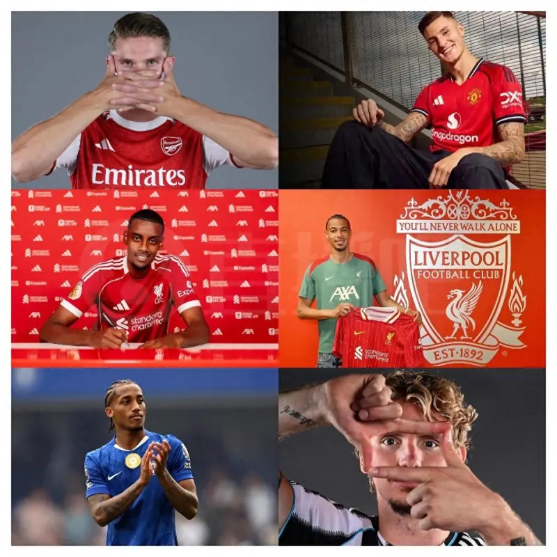 英超夏窗6大中锋这个赛季谁最水？ 