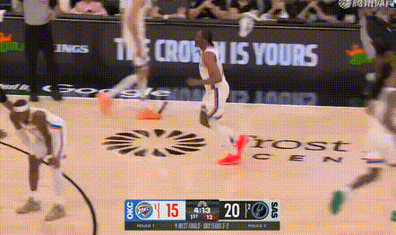 杰伦-威廉姆斯登场，火线复出！雷霆vs马刺NBA
