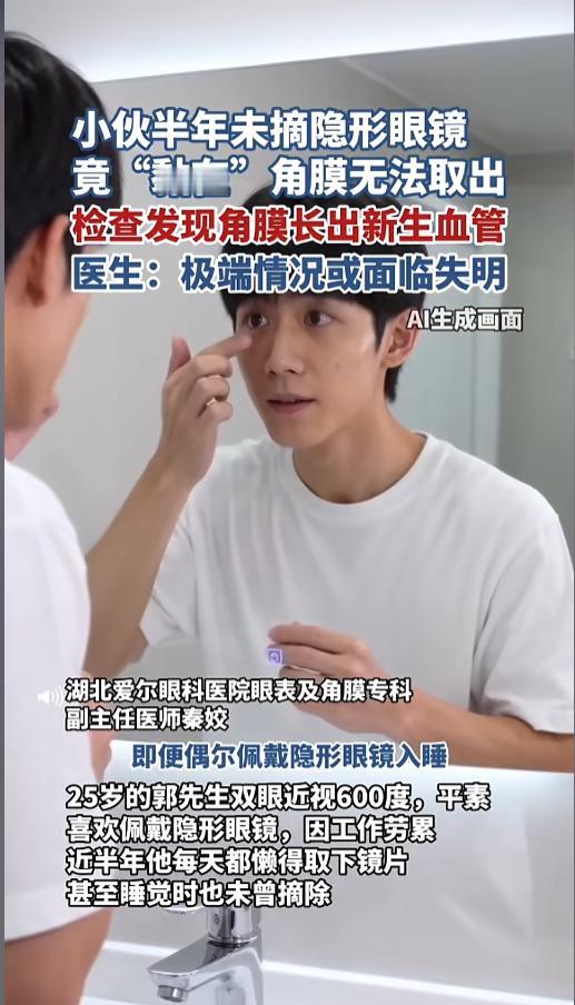 “太吓人了！”近日，湖北武汉，一小伙突然出现眼红流泪的症状，吃了药也不见好。仔细