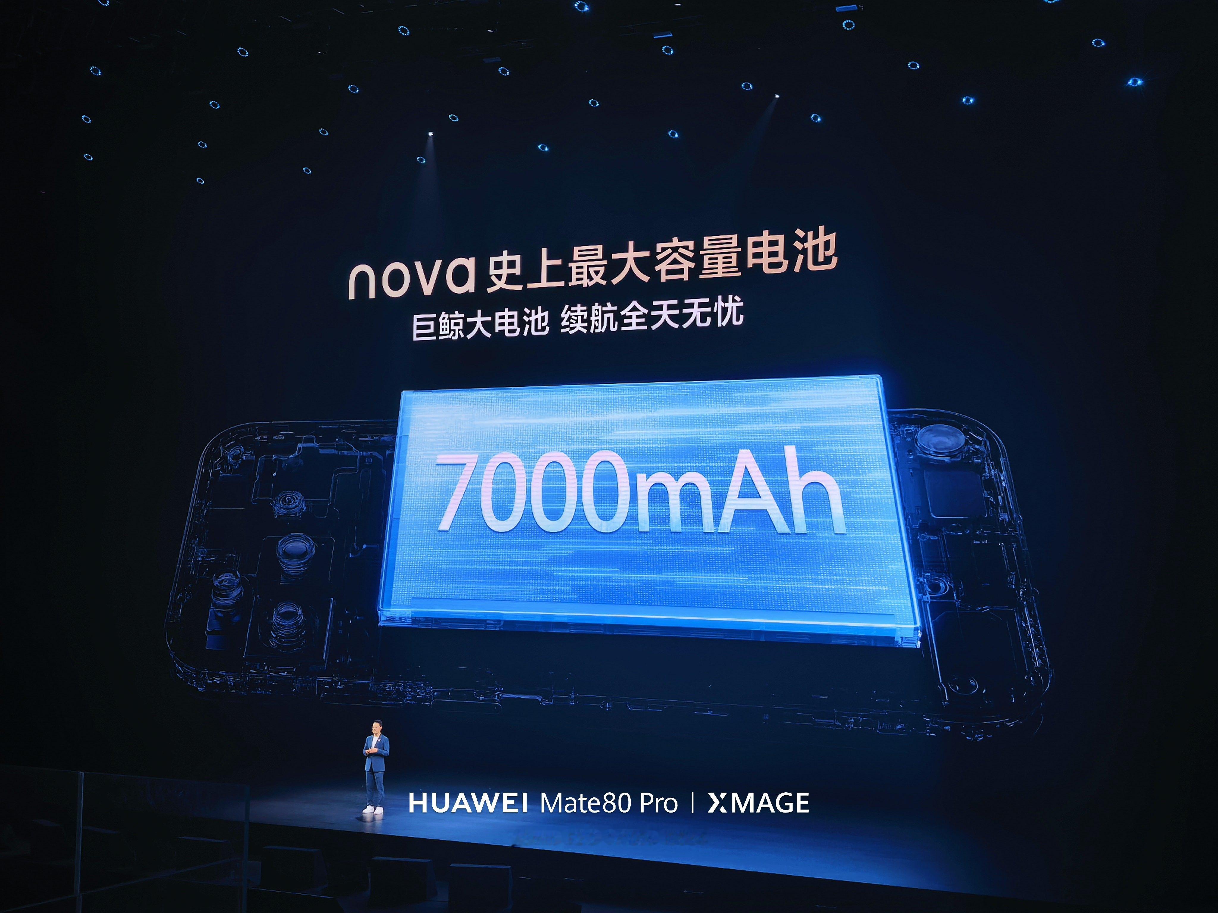 华为nova16电池也达到了7000毫安时 太不容易了，终于有大电池了科技数码
