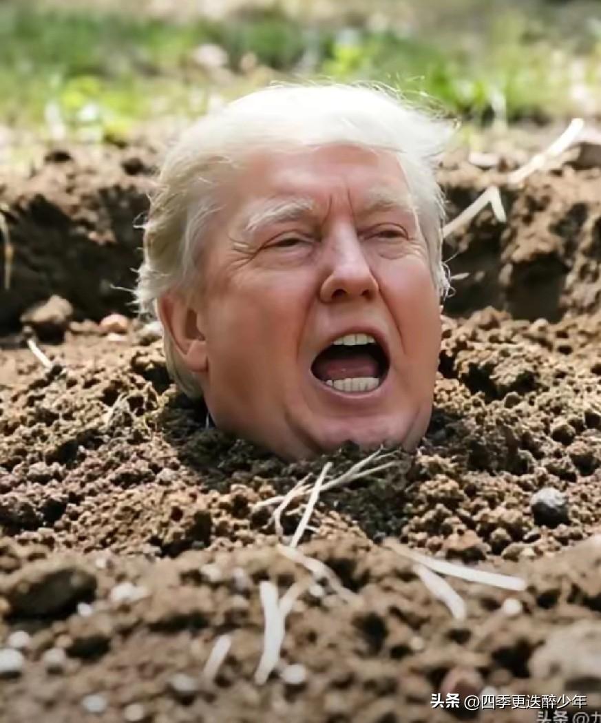 看图说话：这哪是土埋半截的人？简直就是土埋脖颈的人了，八十岁的人了，离墓地还有多