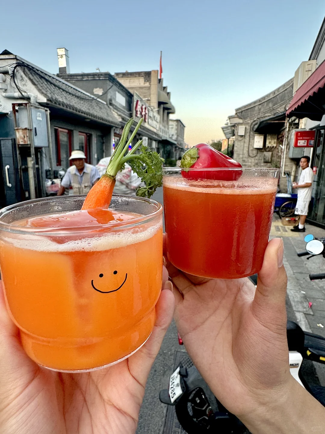 北京胡同的专属漂亮酒🥕🌶️🫧……