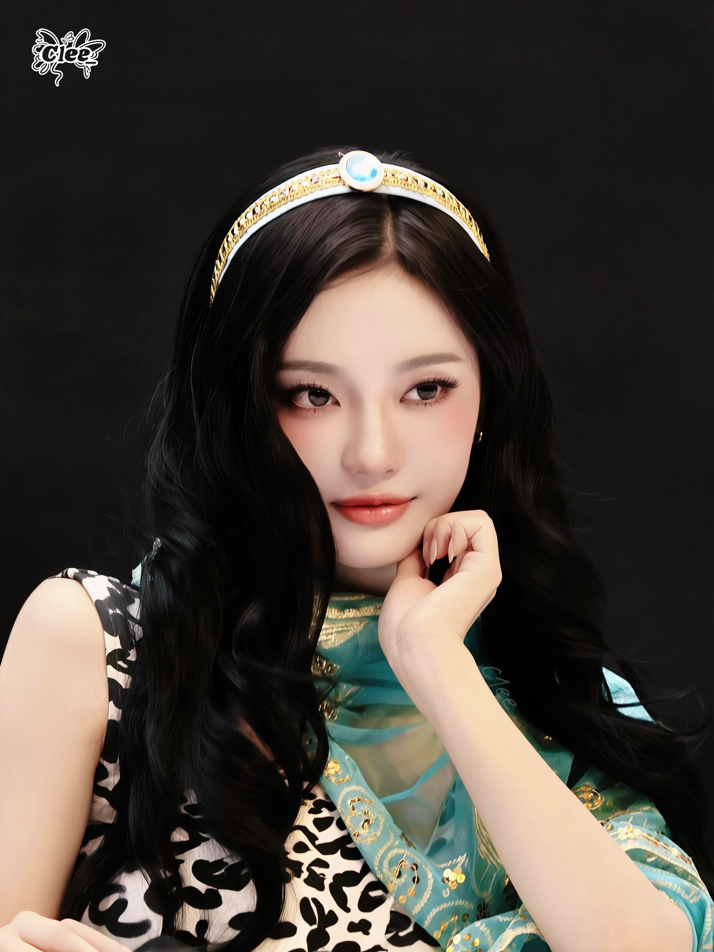 宁艺卓签售造型异域风🫶🏻💙茉莉公主 