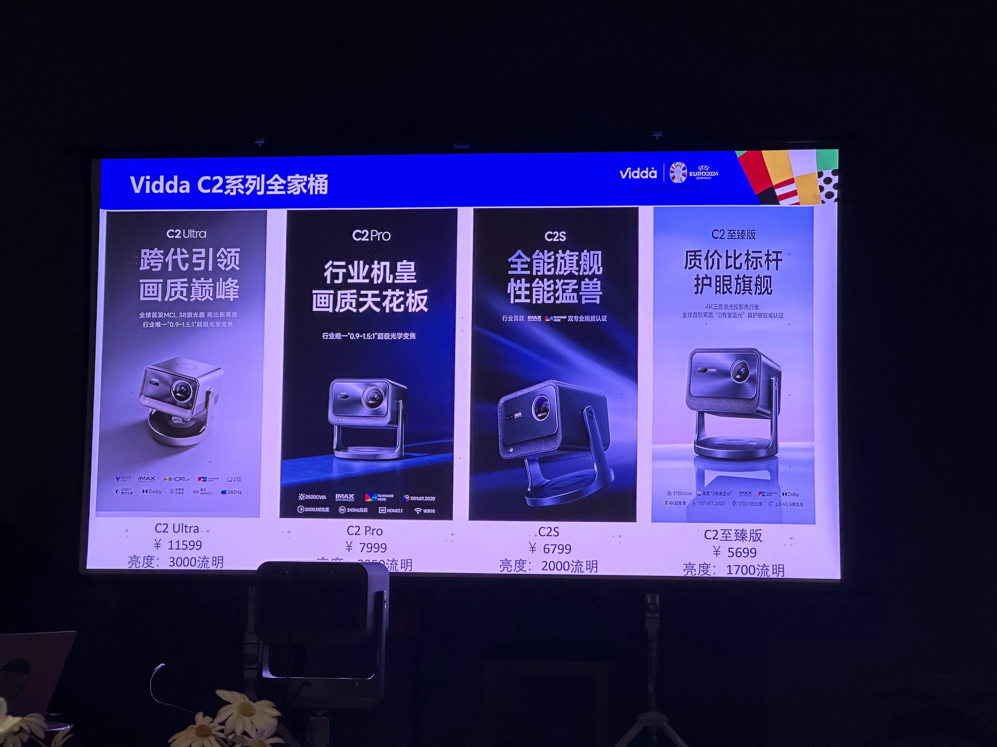 Vidda C2 Ultra的这个清晰度和色彩饱和度真不错，想把家里的C1换了。