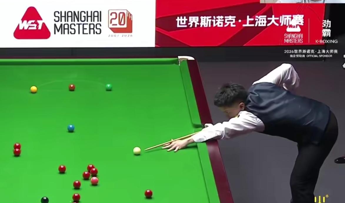 周跃龙6-5逆转绝杀塞大师！晋级上海大师赛16强爆出一大冷门
​
​      