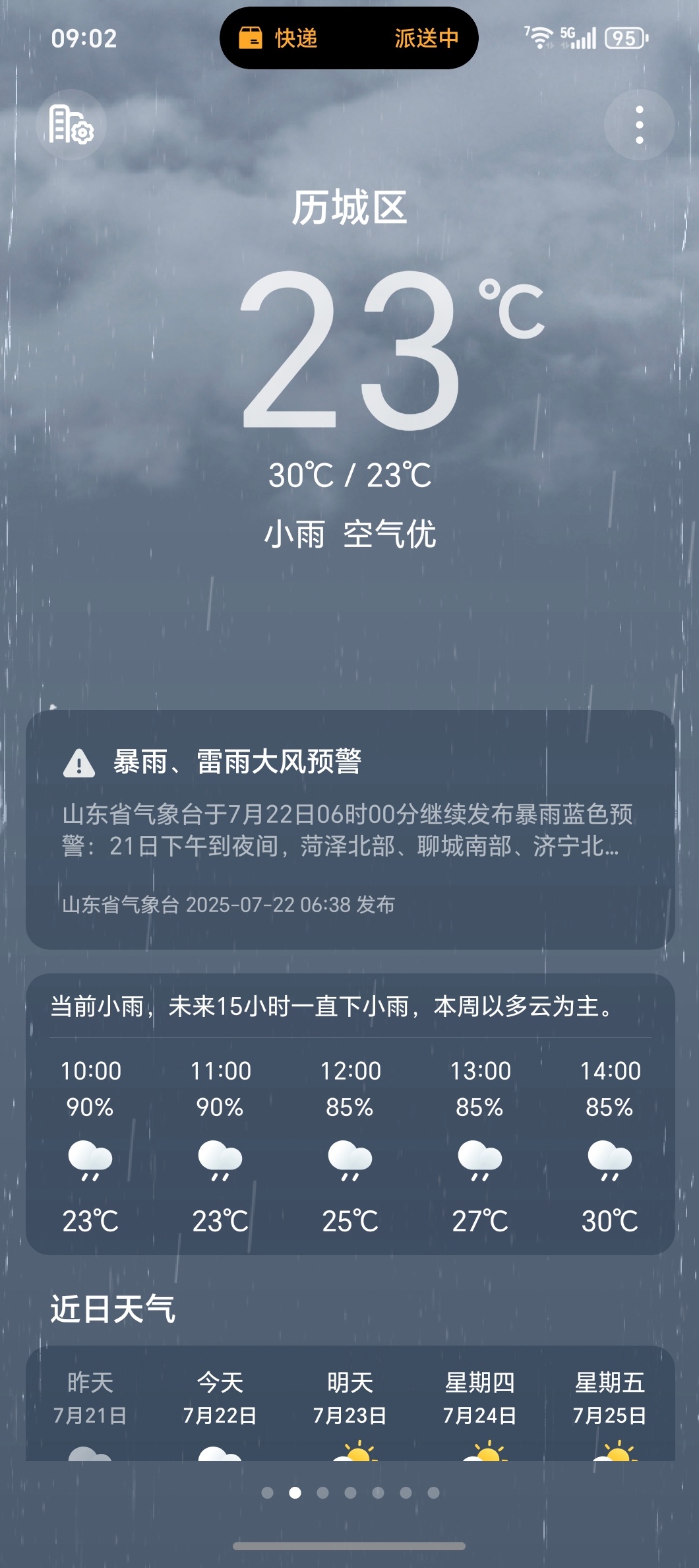 谁能想到今日大暑竟是济南最凉快的一天[淡淡的] ​​​
