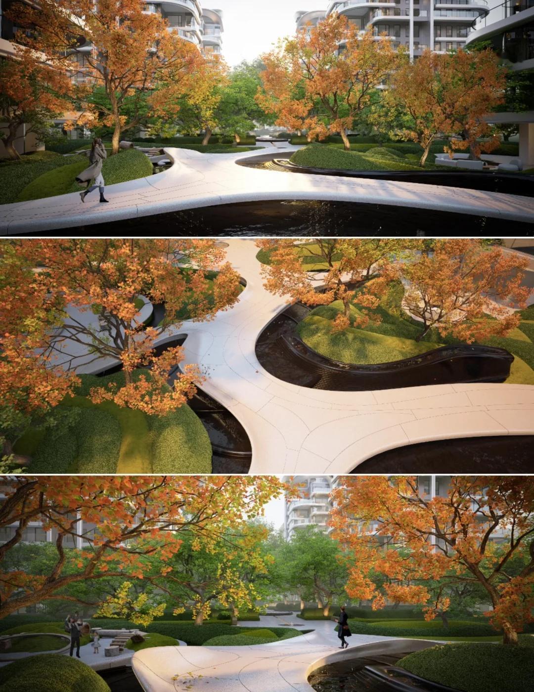 金沙漫云景观设计效果图
人文景观 设计案例分享 景观设计 景观效果图 植物景观设