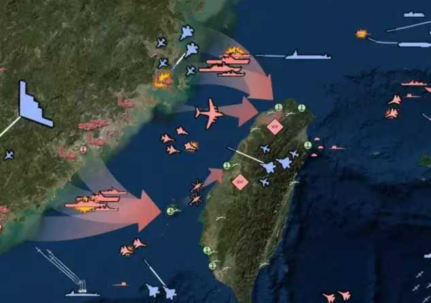 如果美国真的干预收复台湾，胜负无悬念，但过程扑朔迷离7月27日是朝鲜战争停战72
