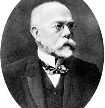 1882年3月24日，柏林，生理学会。

一个42岁的医生站在台上，面前摆着一台