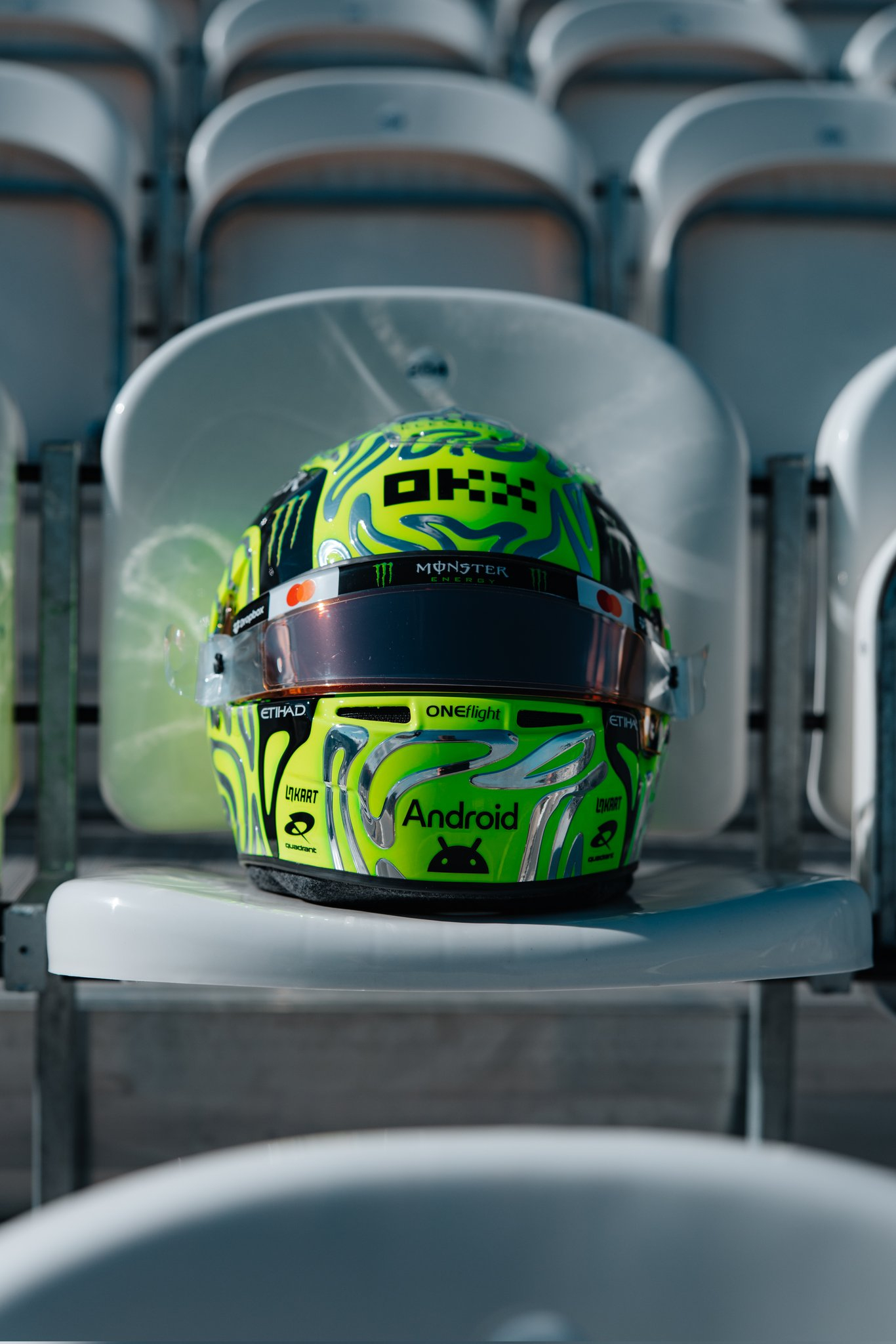 诺里斯带来主场特别款头盔✨McLaren | 2026F1英国大奖赛 🇬🇧 