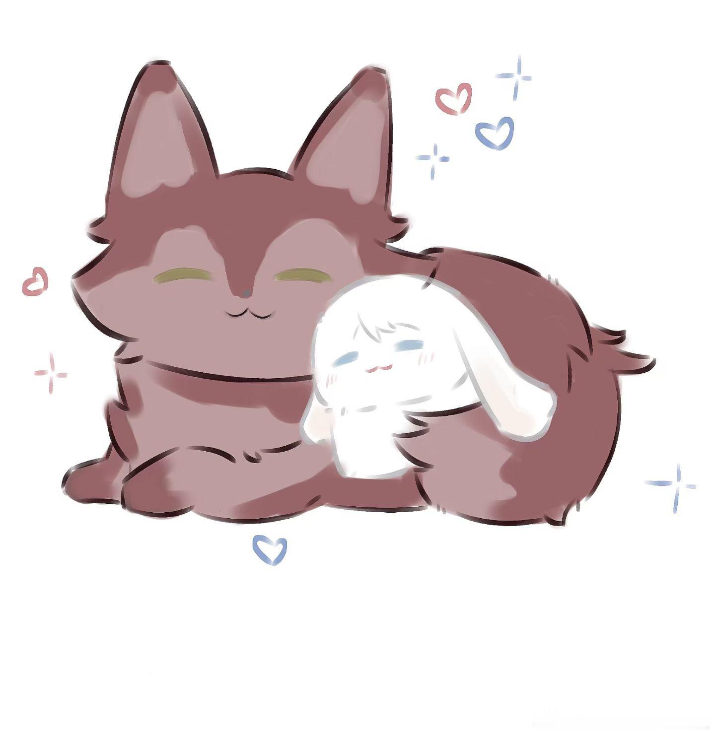 恋与深空 敖尹🐺🐰恋与深空 狼兔 獠牙与软绒·第二篇狼兔cp同人文夜色渐深，