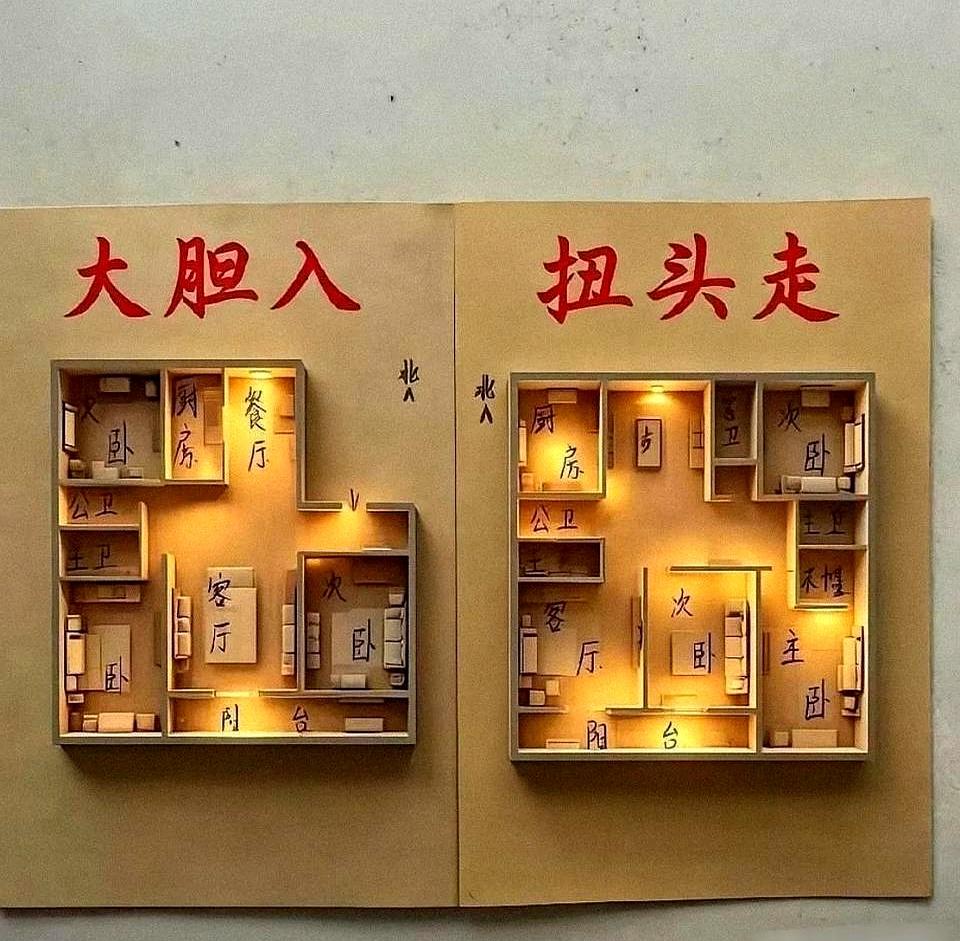 明明花了一样的钱，凭啥邻居那是通透大平层，你家却像进了迷宫？
买房要是看不懂户型